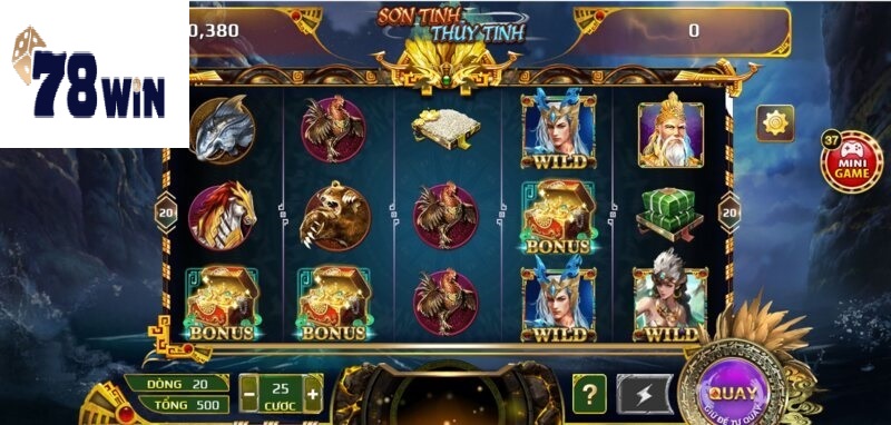 Sơn Tinh Thủy Tinh 78win có luật chơi đơn giản, dễ chơi