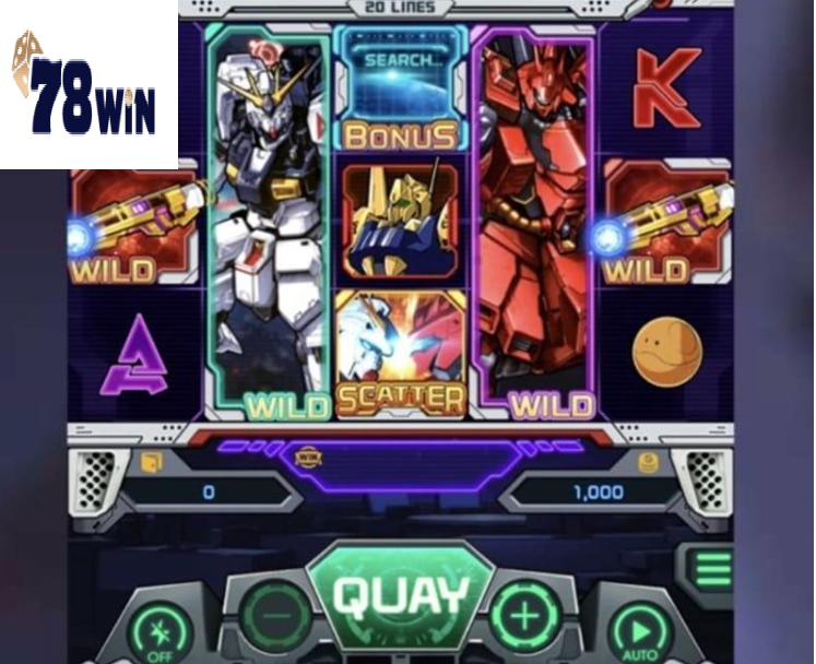 Thủ thuật chơi dễ trúng trong game Gundam Slot